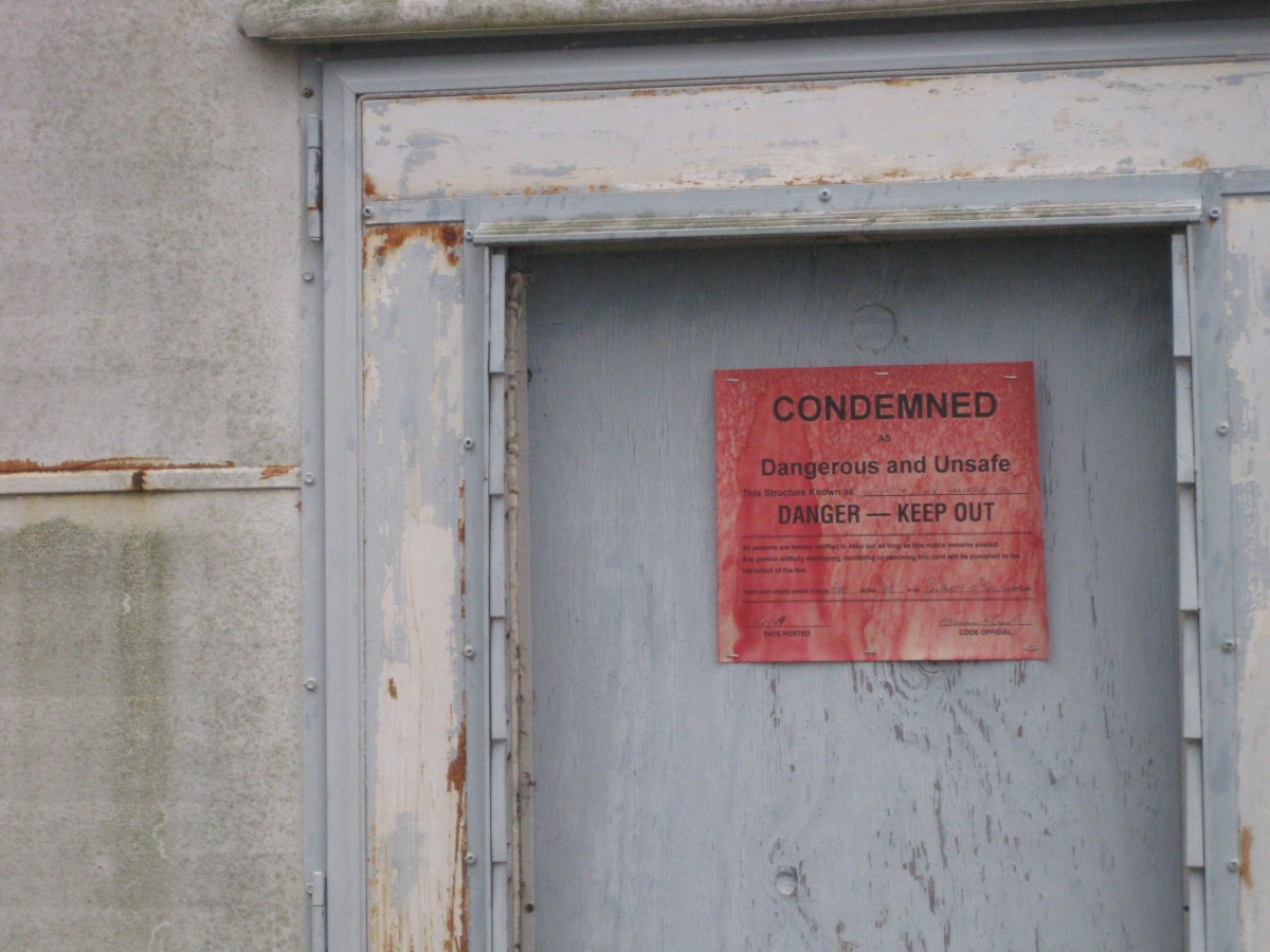 Condemend Sign This property is condemned! How does that work? | Ozarks Law & Economy